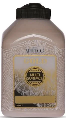 ARTDECO AKRİLİK BOYA GOLD MULTI-SURFACE 500 ML KAŞMİR RENGİ Y-G70L-264