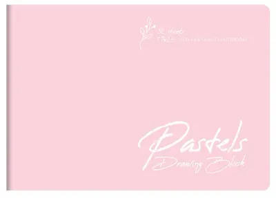 GIPTA RESİM DEFTERİ PASTELS 17x24 TEL DİKİŞLİ PP KAPAK 32 YP. 4162