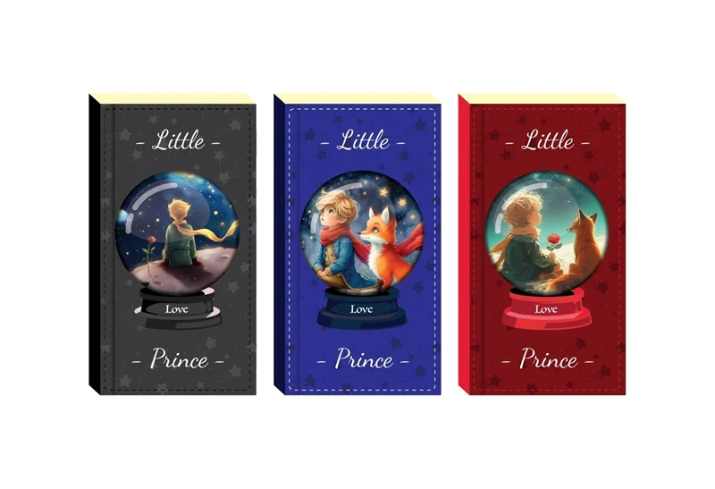 LİLAMOR KÜÇÜK PRENS DEFTER 7,5X14 96 SYF.60'LI (6 ASS.) LLM-DF0714-KP01