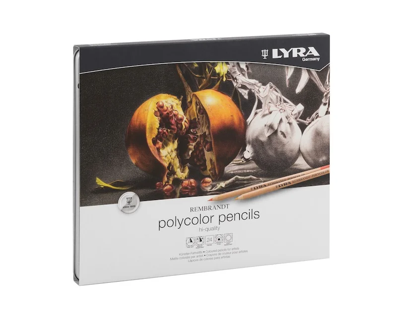 LYRA KURU BOYA REMBRANDT POLYCOLOR 24 LÜ METAL KUTU L2001240