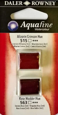 DALER ROWNEY SULU BOYA TABLET H/P SET 05 131017005 ALIZARIN CRIMSON/ROSE MADDER HUE