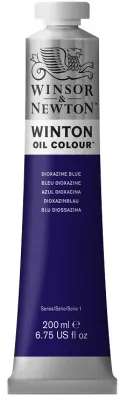 W&amp;N YAĞLI BOYA WINTON 200 ML DIOXAZINE BLUE 406 WN-1437406