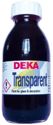 DEKA CAM BOYASI TRANSPARENT 125 ML BRAUN 84 DK-02584