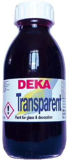 DEKA CAM BOYASI TRANSPARENT 125 ML BRAUN 84 DK-02584