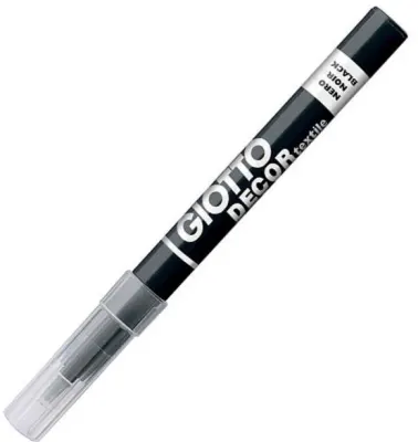 GIOTTO DECOR TEXTILE KUMAŞ KALEMİ SİYAH 495436