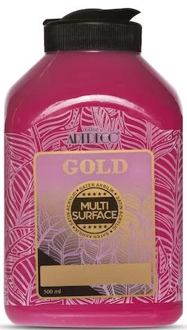 ARTDECO AKRİLİK BOYA GOLD MULTI-SURFACE 500 ML MAGENTA Y-G70L-238