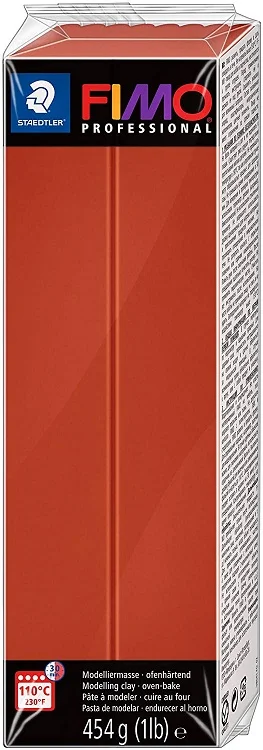 FIMO PROFESSIONAL MODELLEME KİLİ 454 GR KİREMİT 8041-74