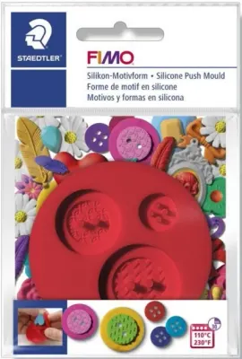 FIMO AKSESUAR PUSH MOULD DÜĞMELER 8725 26