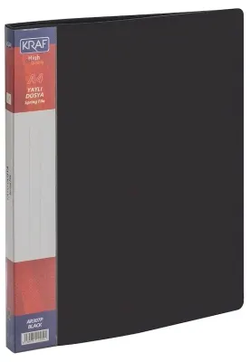 KRAF YAYLI DOSYA AR307P SİYAH