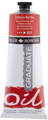 DALER ROWNEY YAĞLI BOYA GRADUATE GRAD SERİSİ 200 ML CAD RED HUE 117200503