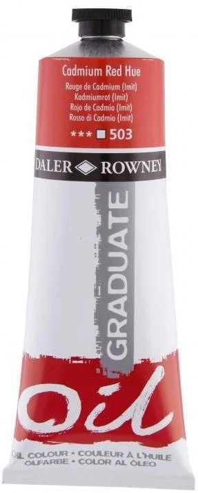 DALER ROWNEY YAĞLI BOYA GRADUATE GRAD SERİSİ 200 ML CAD RED HUE 117200503