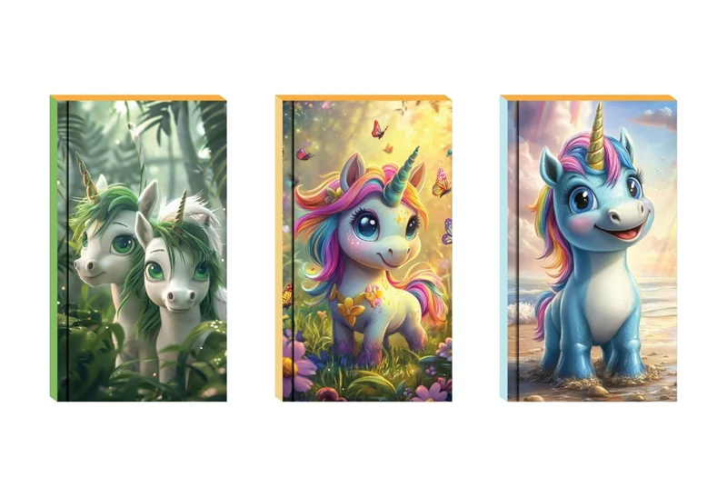 PASİF LİLAMOR UNICORN DEFTER 9X16 48 SYF.60'LI (5 ASS.) LLM-DF0916-UN01