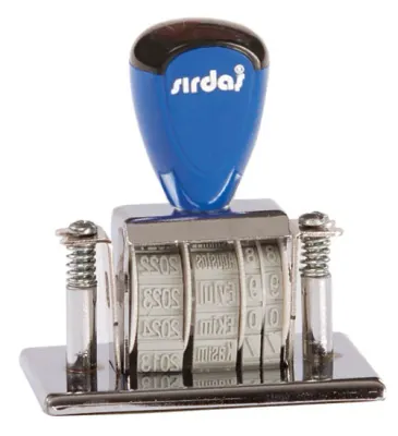 SIRDAŞ TARİH KAŞESİ 38x63 MM METAL PLAKA AYARLI 2810