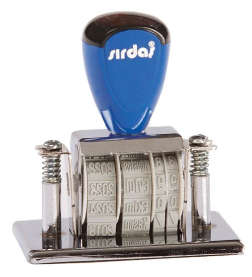SIRDAŞ TARİH KAŞESİ 38x63 MM METAL PLAKA AYARLI 2810