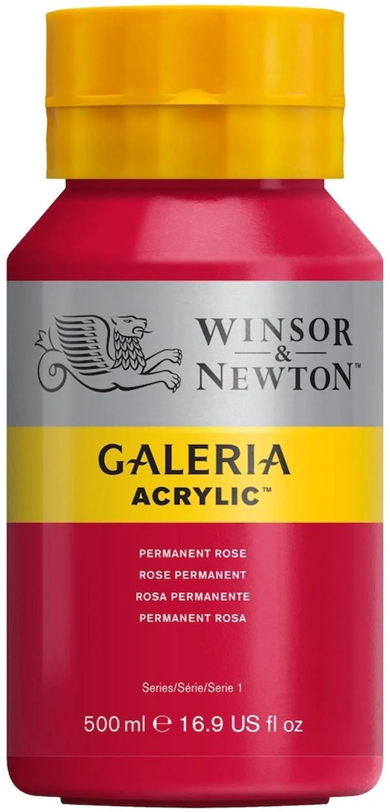W&amp;N AKRİLİK BOYA GALERIA 500 ML PERMANENT ROSE 502 WN-2150502
