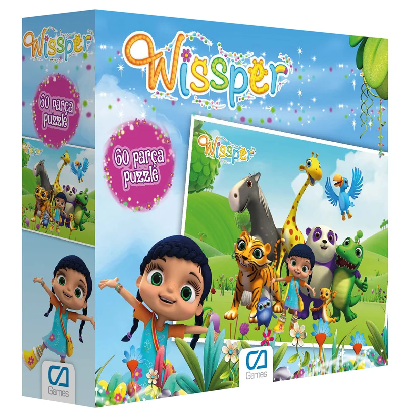 CA GAMES PUZZLE 60 PARÇA WİSSPER 5101