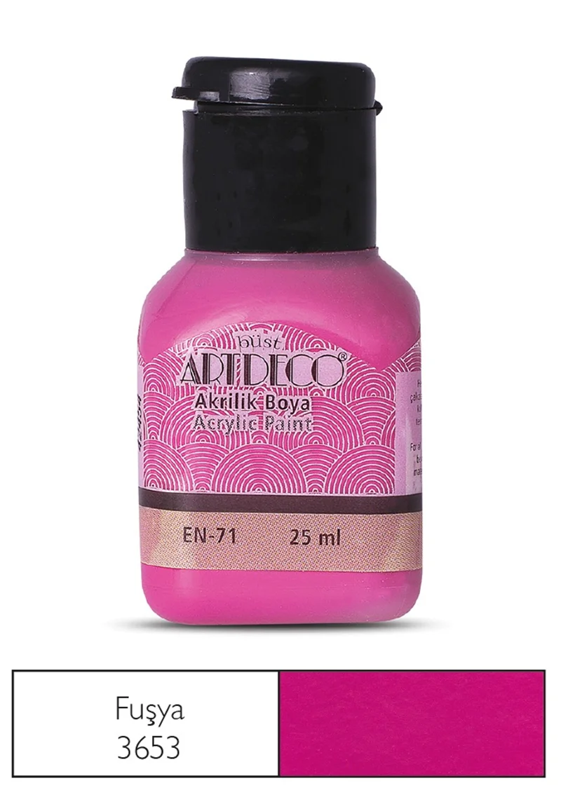 ARTDECO AKRİLİK BOYA 25 ML FUŞYA Y-070A-3653