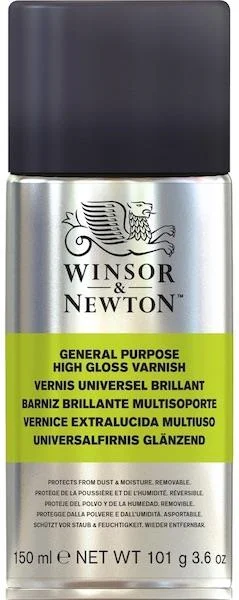 W&N YARDIMCI MALZEME ALL-PURPOSE HIGH GLOSS VARNİSH 400 ML SPREY WN-WN-3041988