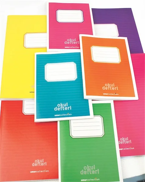 MYNOTE DEFTER OKUL KARTON KAPAK DİKİŞLİ A5 144 YP DÜZ 4007-D