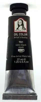 SÜDOR YAĞLI BOYA MONALISA 37 ML SİYAH 701