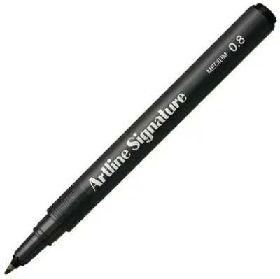 ARTINE İMZA KALEMİ SIGNATURE 0.8 SİYAH