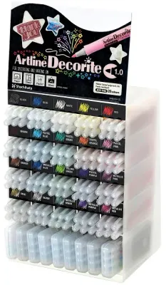 ARTLINE STAND DECORITE BOYAMA MARKÖRÜ STANDLI SET(156 ADET) A-AMM-EDF-1.D