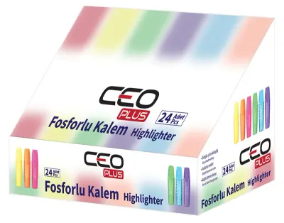 CEO FOSFORLU KALEM KULPLU 24 LÜ FO0019