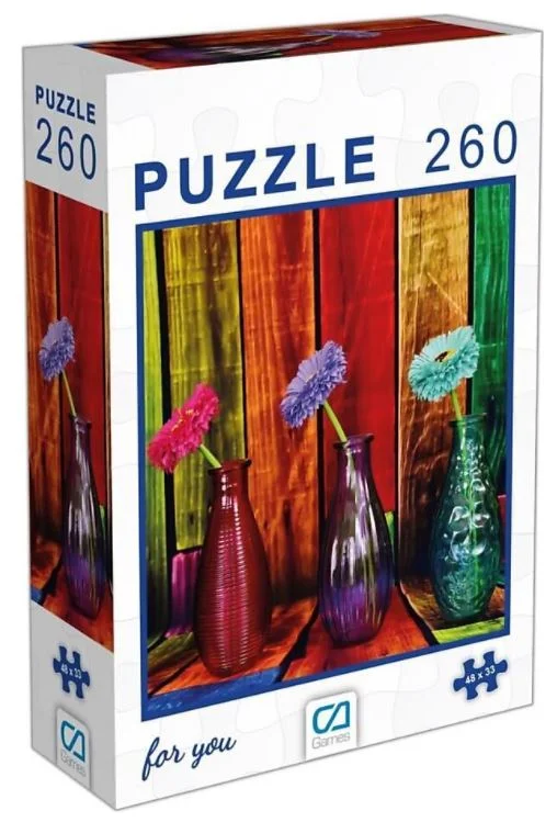 CA GAMES PUZZLE 260 PARÇA ÇİÇEKLER 6006