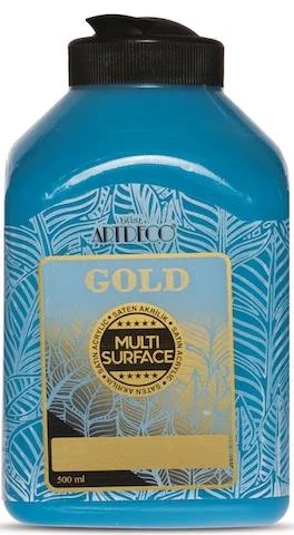 ARTDECO AKRİLİK BOYA GOLD MULTI-SURFACE 500 ML OKYANUS MAVİ Y-G70L-276