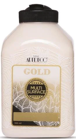 ARTDECO AKRİLİK BOYA GOLD MULTI-SURFACE 500 ML AÇIK TEN Y-G70L-308