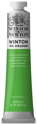 W&amp;N YAĞLI BOYA WINTON 200 ML PHTHALO YELLOW GREEN 403 WN-1437403