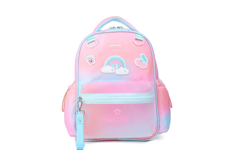 CHIMOLA RAINBOW LIGHT PINK 12" SIRT ÇANTASI (FS90) CHM-CN0042-3