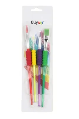 OLLYART SULUBOYA FIRÇASI 4 LÜ BLS. LN-3204
