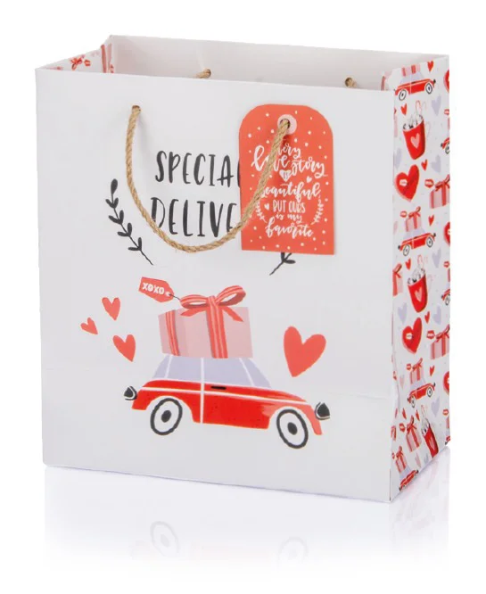 GIPTA KARTON ÇANTA B4 VALENTINES DAY CARITAS BG972