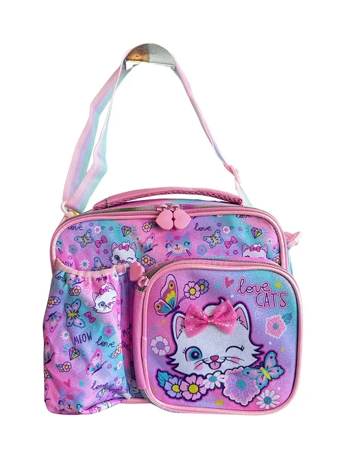 DREAM VEST PIŞIK KEDİ MATARA GÖZLÜ BESLENME ÇANTA SETİ (U2098-1) VST-BS0035