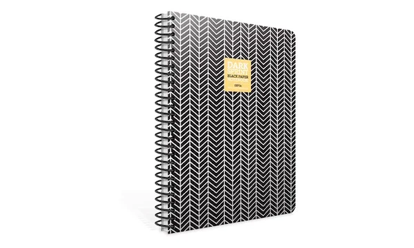 GIPTA DEFTER COSMO 17X24 SPİRALLİ 5 SEPARATÖRLÜ PP KAPAK 150 YP. KARELİ 3989