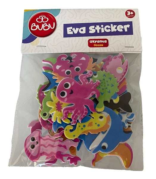BU-BU EVA STICKER OKYANUS 36'LI BUBU-ST0152
