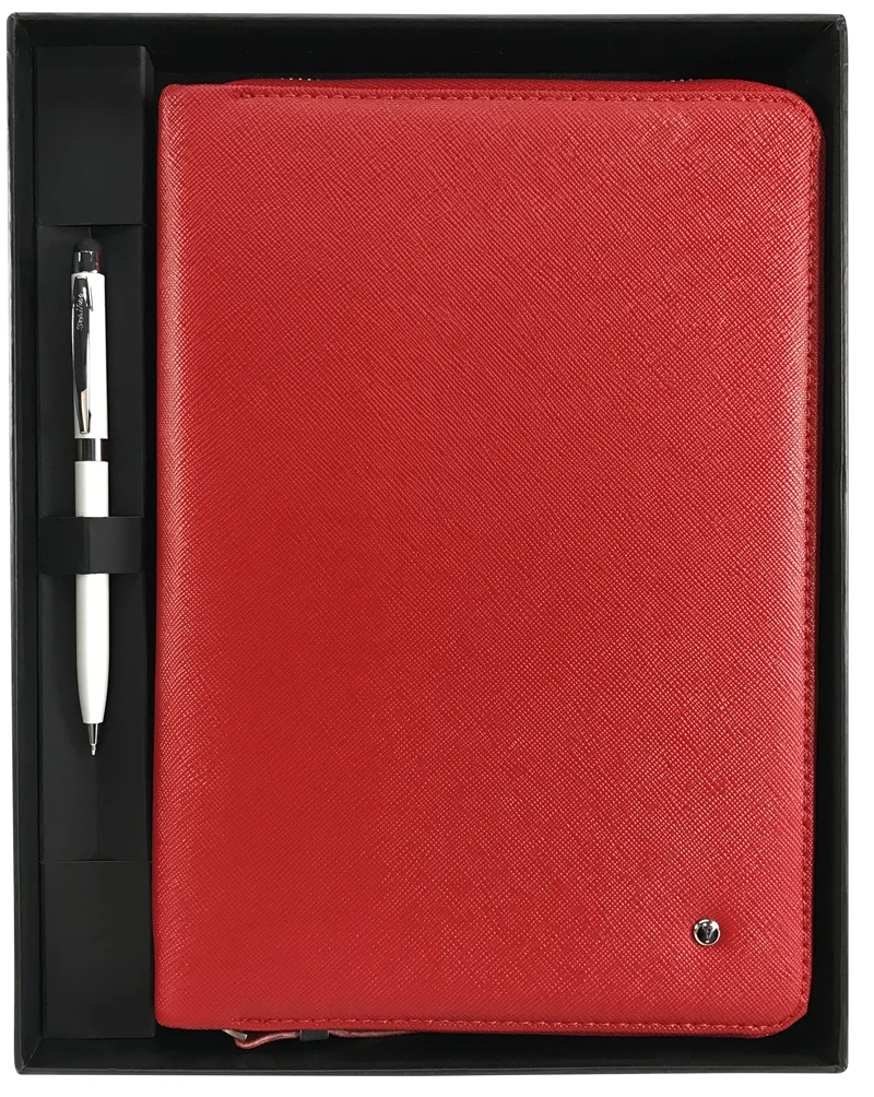 SCRIKSS HEDİYELİK SET DR 8113-C2M PORTFÖY MİNİ + TABLET KILIFI KIRMIZI + TOUCH PEN