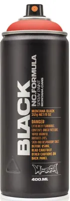 MONTANA BLACK SPREY BOYA 400 ML POWER RED BLKP3000 MO-264405