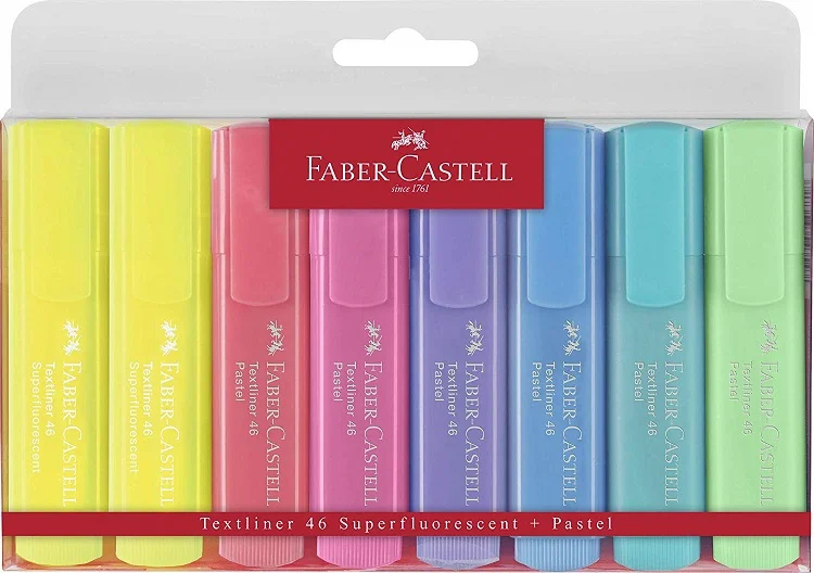 FABER FOSFORLU KALEM SET PASTEL 1546 8 Lİ 154681