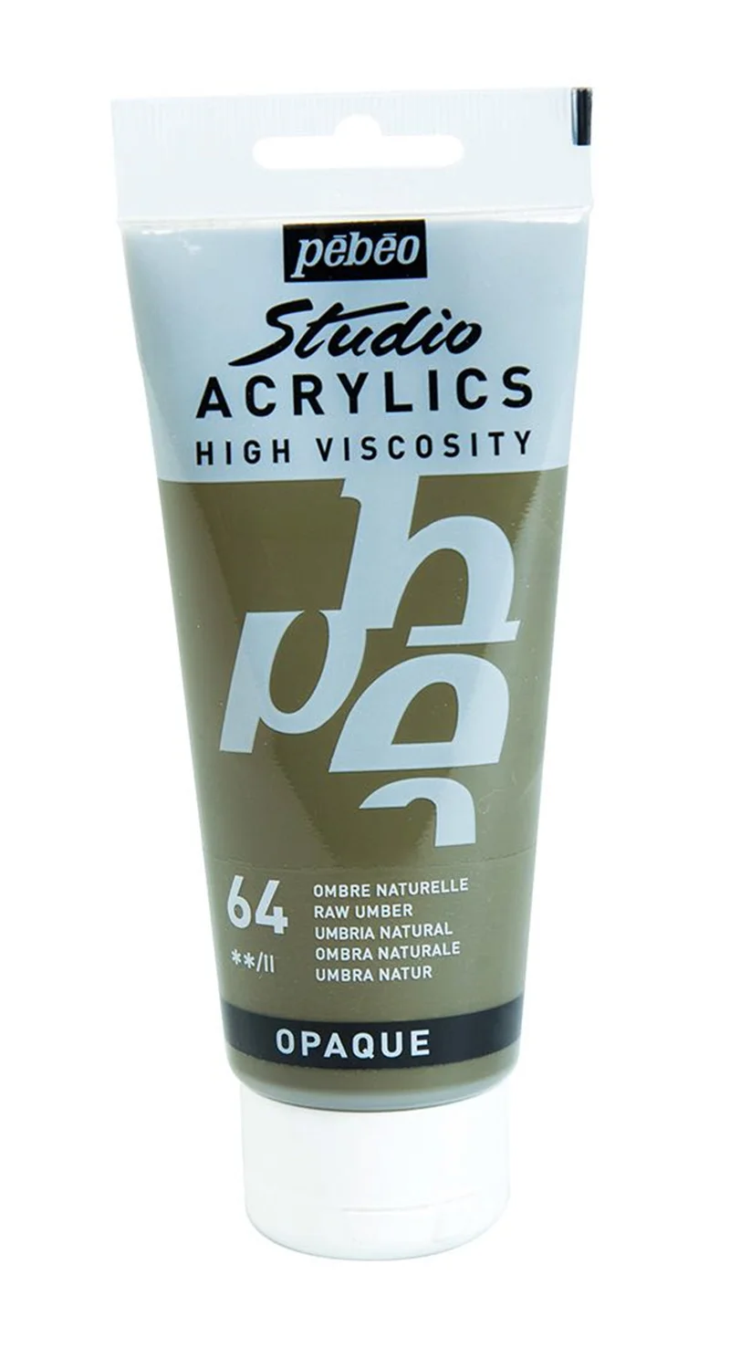 PEBEO AKRİLİK BOYA STUDIO 100 ML 831*64 RAW UMBER