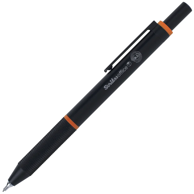 SCRIKSS OFFICE VERSATİL KALEM TWIST 0.5 ŞEFFAF AMBALAJ TURUNCU