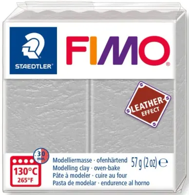 FIMO EFFECT DERİ MODELLEME KİLİ 57 GR GÜV.GRİ 8010-809