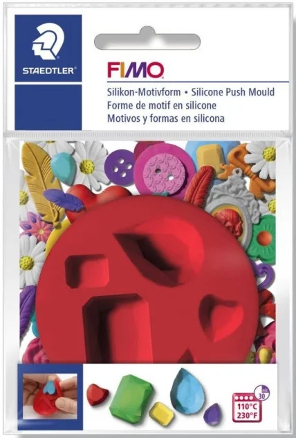 FIMO AKSESUAR PUSH MOULD DEĞERLİ TAŞLAR 8725 27