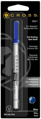 CROSS ROLLER KALEM  REFİLİ MAVİ 8521D