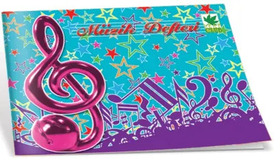 ÇINAR MÜZİK DEFTERİ KÜÇÜK 40 YP. 23002 (Best)