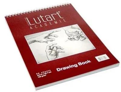 LUTART ÇİZİM BLOĞU 1. HAMUR SPİRALLİ A4 120 GR 50 YP CZB-DA4
