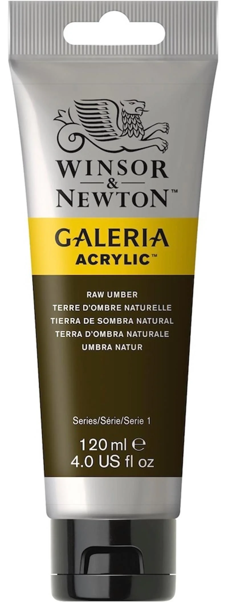 W&amp;N AKRİLİK BOYA GALERIA 120 ML RAW UMBER 554 WN-2131554