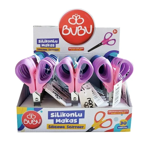PASİF BU-BU SİLİKON MAKAS 30'LU (SH106-01) BUBU-MK0005
