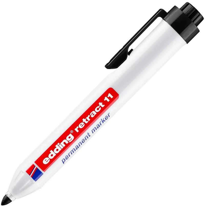 EDDING PERMANENT MARKÖR RETRACT 11 SİYAH EDR1101